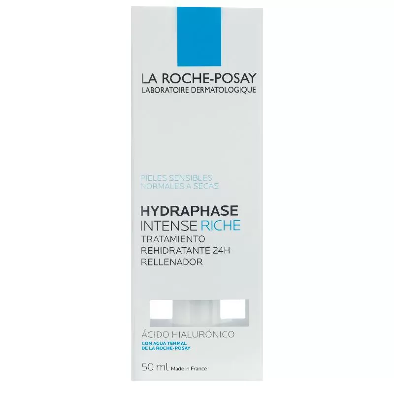 Hidratante hydraphase Rica para piel seca de La Roche  Posay